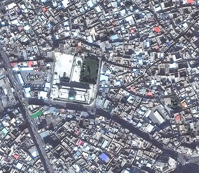 Thành phố Mosul bị IS tàn phá qua hình ảnh vệ tinh ảnh 5 Thành phố Mosul bị IS tàn phá qua hình ảnh vệ tinh ảnh 5