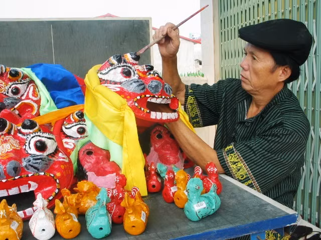 Múa sư tử trong lễ hội mừng Xuân của người Tày, Nùng… xứ Lạng ảnh 4 Múa sư tử trong lễ hội mừng Xuân của người Tày, Nùng… xứ Lạng ảnh 4