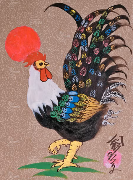 “Om sòm trên vách, bức tranh gà” ảnh 3