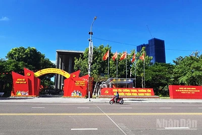 Trung tâm Hội nghị tỉnh Gia Lai sẵn sàng cho Đại hội.