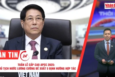[Video] Thời sự 24h ngày 1/11/2025: Tuần lễ Cấp cao APEC 2025: Chủ tịch nước Lương Cường đề xuất 5 định hướng hợp tác