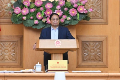 Thủ tướng Phạm Minh Chính chủ trì phiên họp thứ sáu Ban Chỉ đạo Trung ương triển khai xóa nhà tạm, nhà dột nát trên phạm vi cả nước.