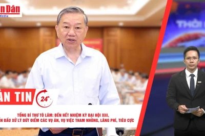 [Video] Thời sự 24h ngày 7/7/2025: Tổng Bí thư Tô Lâm: Đến hết nhiệm kỳ Đại hội XIII, phấn đấu xử lý dứt điểm các vụ án, vụ việc tham nhũng, lãng phí, tiêu cực