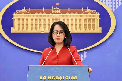 Người phát ngôn Bộ Ngoại giao Việt Nam Phạm Thu Hằng.