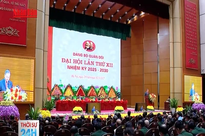 [Video] Đại hội đại biểu Đảng bộ Quân đội lần thứ XII: Xây dựng quân đội nhân dân cách mạng, chính quy, tinh nhuệ, hiện đại