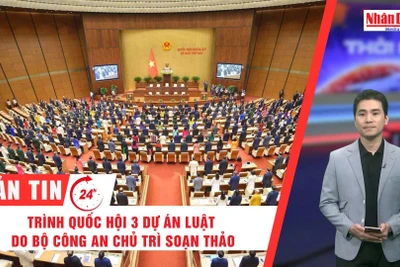 [Video] Thời sự 24h ngày 27/10/2025: Trình Quốc hội 3 dự án luật do Bộ Công an chủ trì soạn thảo 