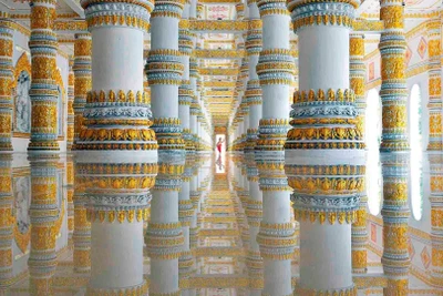 Ảnh minh họa. (Tác phẩm "Vũ công Apsara truyền thống" của tác giả Nguyễn Xuân Hãn, Cà Mau)