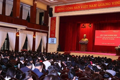 Quang cảnh hội thảo.