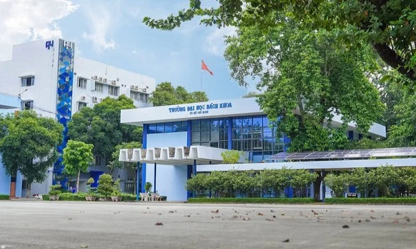 Một góc khuôn viên Trường đại học Bách Khoa. (Ảnh: ĐHBK)