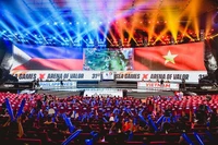 Đội tuyển eSports Việt Nam thi đấu thành công tại SEA Games 31. (Ảnh CELLPHONES)