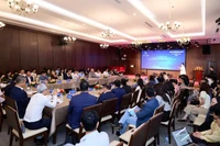 Quang cảnh Lễ công bố “Mô hình Toàn cảnh kinh tế tư nhân Việt Nam”.