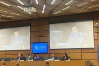 Đại sứ Vũ Lê Thái Hoàng tại Phiên họp lần thứ 65 của Ủy ban trù bị Tổ chức Hiệp ước Cấm thử Hạt nhân Toàn diện (CTBTO).