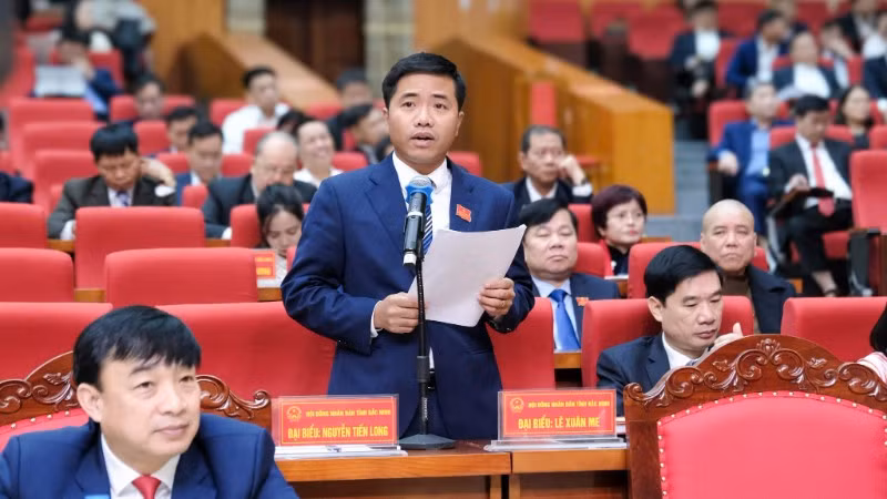 Quang cảnh kỳ họp.