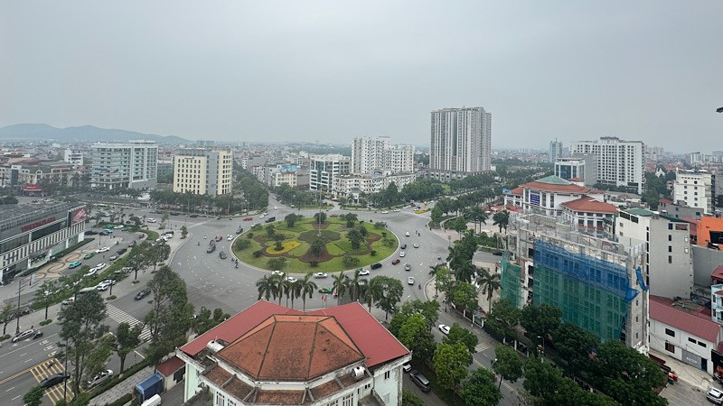 Một góc phường Kinh Bắc, tỉnh Bắc Ninh.