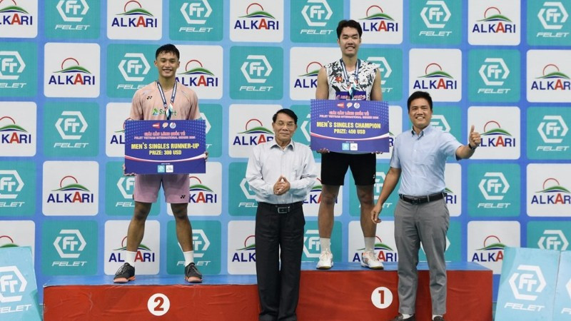 Việt Nam giành 2 Huy chương Vàng tại Giải Cầu lông quốc tế “Felet Vietnam International Series 2025” | Báo Nhân Dân điện tử