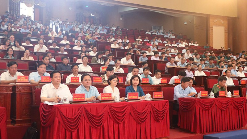 Các đại biểu dự hội nghị. img-2025-06-09-171952.jpg