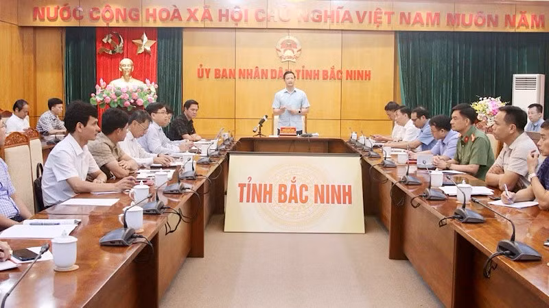 Tỉnh Bắc Ninh đã kích hoạt toàn bộ hệ thống ở mức cao nhất ứng phó với bão số 3.