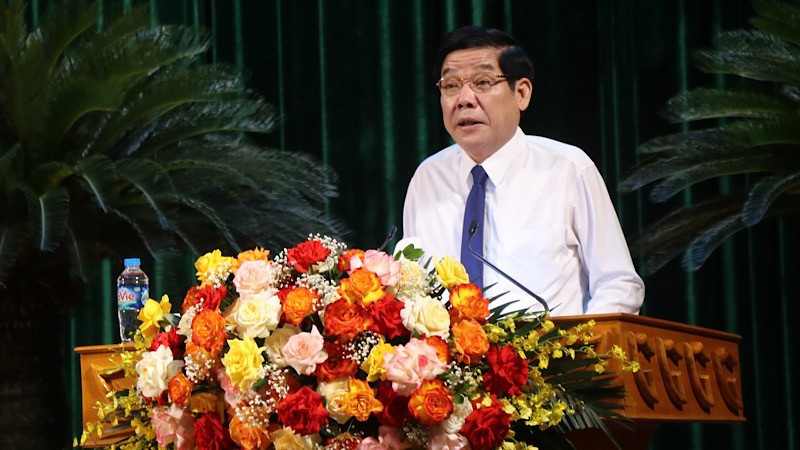 Bí thư Tỉnh ủy Bắc Ninh Nguyễn Văn Gấu phát biểu. img-2025-07-01-134958.jpg