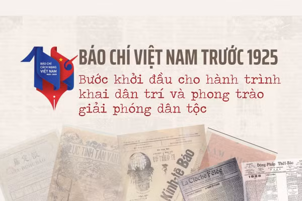 Báo chí Việt Nam trước 1925: Bước khởi đầu cho hành trình khai dân trí và phong trào giải phóng dân tộc