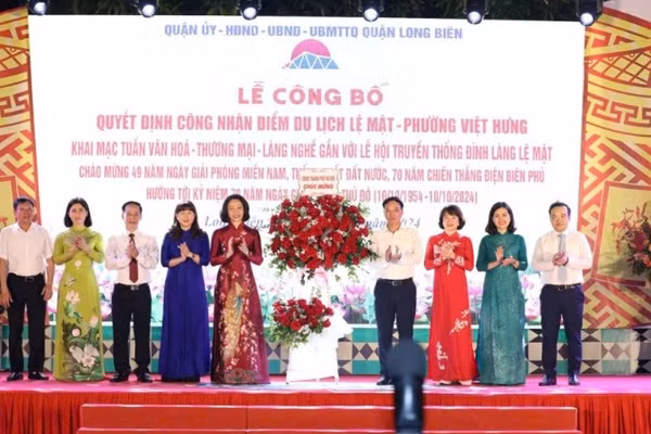 Năm 2024, Làng rắn Lệ Mật được công nhận là điểm du lịch của thành phố.