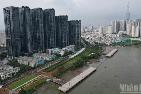 Thành phố Hồ Chí Minh mở rộng không gian công cộng bờ sông, hướng tới mục tiêu xanh