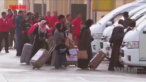 [Video] WHO sơ tán 5 bệnh nhân Palestine đầu tiên qua cửa khẩu Rafah