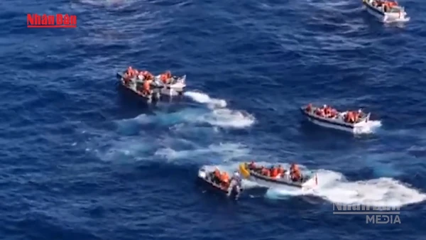 [Video] Số người thiệt mạng trong vụ chìm phà tại Philippines tăng lên 18