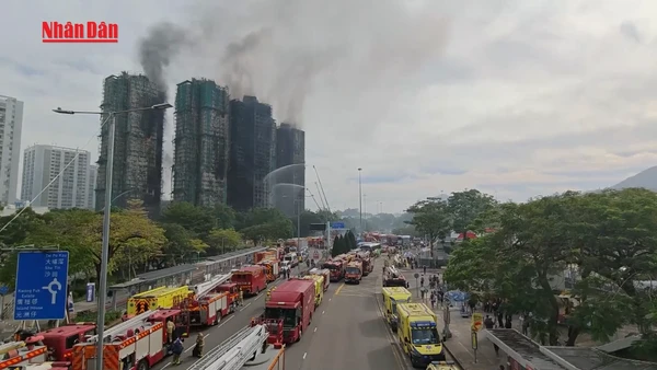 [Video] Hỏa hoạn tại Hong Kong (Trung Quốc): Cư dân cảnh báo nguy cơ suốt một năm nhưng không được xử lý 