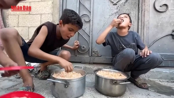 [Video] Dải Gaza tạm thời thoát tình trạng nạn đói 