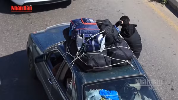 [Video] Người dân Liban về nhà sau khi lệnh ngừng bắn với Israel có hiệu lực 