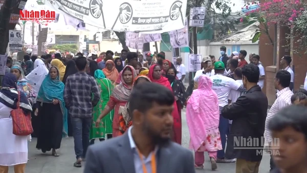 [Video] Thủ tướng đắc cử Bangladesh T. Rahman ưu tiên phục hồi kinh tế, quản trị 