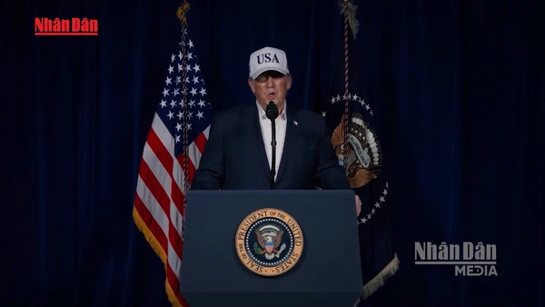 [Video] Tổng thống Mỹ D. Trump yêu cầu Iran “hạ vũ khí” 