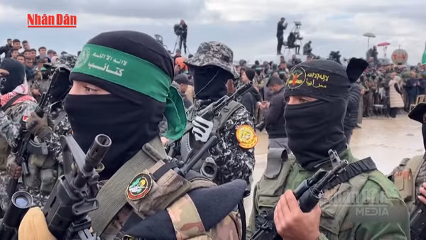 [Video] Lực lượng Hamas bác bỏ thảo luận về giải giáp với Israel 