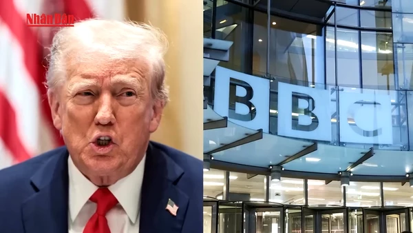 [Video] BBC bác cáo buộc phỉ báng, sẵn sàng đối đầu pháp lý với Tổng thống Mỹ D. Trump