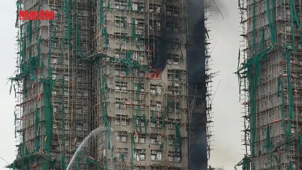 [Video] Hong Kong chật vật nhận dạng nạn nhân vụ hỏa hoạn, nhiều lao động nhập cư thiệt mạng 