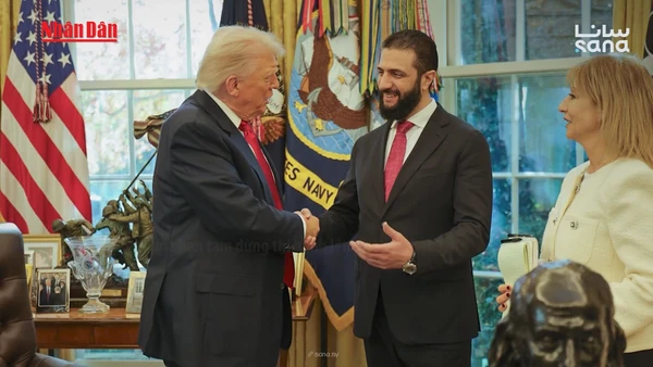 [Video] Tổng thống Syria A. al-Sharaa: từ cựu chỉ huy Al-Qaeda đến lãnh đạo được Nhà Trắng đón tiếp 