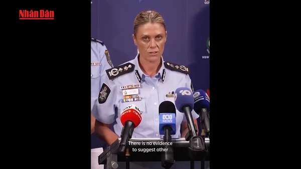 [Video] Cảnh sát Australia tuyên bố vụ xả súng tại Bondi lấy cảm hứng từ IS 