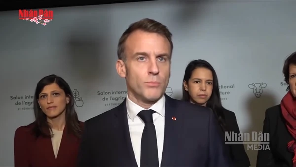 [Video] Tổng thống Pháp E. Macron đề cao phán quyết thuế quan của Toà Tối cao Mỹ 