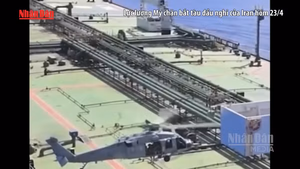 [Video] Mỹ bắt giữ tàu thứ 2 nghi liên quan tới Iran tại Ấn Độ Dương 