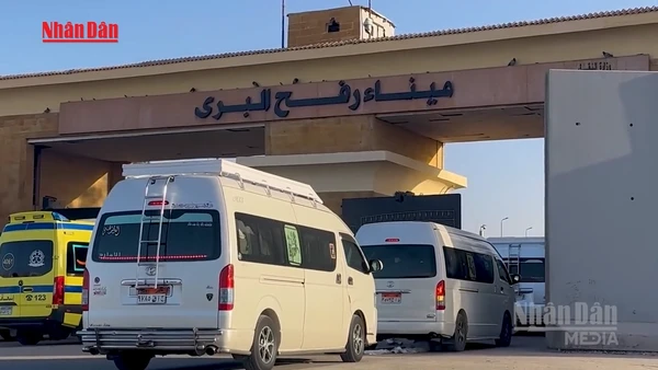 [Video] Israel mở lại cửa khẩu Rafah, tiếp tục không kích Dải Gaza