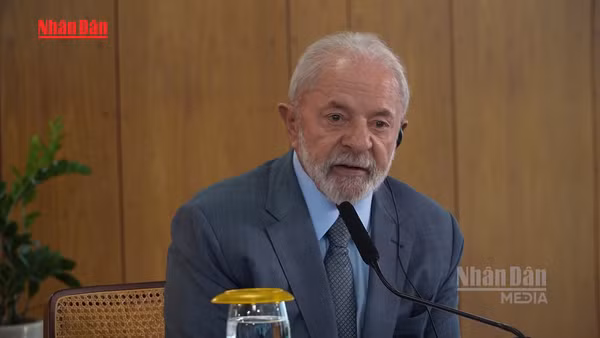 [Video] Tổng thống Brazil Lula da Silva chỉ trích chính sách đối ngoại của Mỹ 