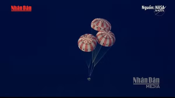 [Video] Phi hành đoàn Artemis II trở về Trái Đất an toàn 