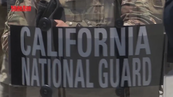 [Video] Tổng thống Mỹ rút Vệ binh Quốc gia khỏi loạt thành phố lớn 