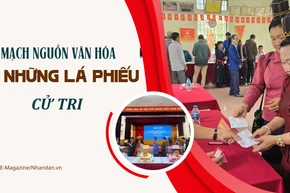 Mạch nguồn văn hóa từ những lá phiếu cử tri