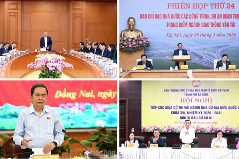 Tin nổi bật ngày 5/3: Tổng Bí thư chủ trì làm việc với Ban Tổ chức Trung ương; Giá dầu hỏa vượt mốc 26.600 đồng/lít