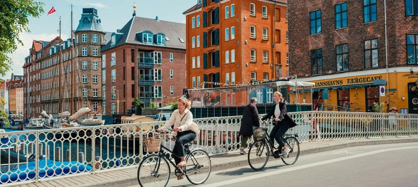 Copenhagen còn được gọi là thành phố của xe đạp. (Nguồn Visitcopenhagen)