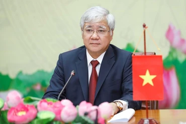 Đồng chí Đỗ Văn Chiến, Bí thư Trung ương Đảng, Chủ tịch Ủy ban Trung ương Mặt trận Tổ quốc Việt Nam.