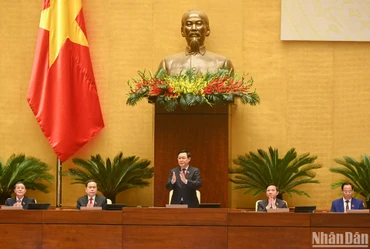 Hội nghị đại biểu Quốc hội hoạt động chuyên trách diễn ra từ ngày 5-7/4 và được tổ chức theo hình thức tập trung tại Hội trường Diên Hồng.
