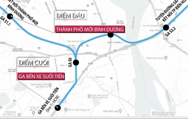 [Video] Hơn 64.300 tỷ đồng nối Metro số 1 đến trung tâm Bình Dương