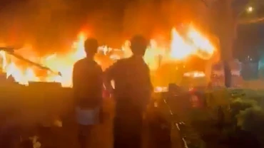 [Video] Cháy lớn chợ Thanh Đa, quận Bình Thạnh, TP Hồ Chí Minh